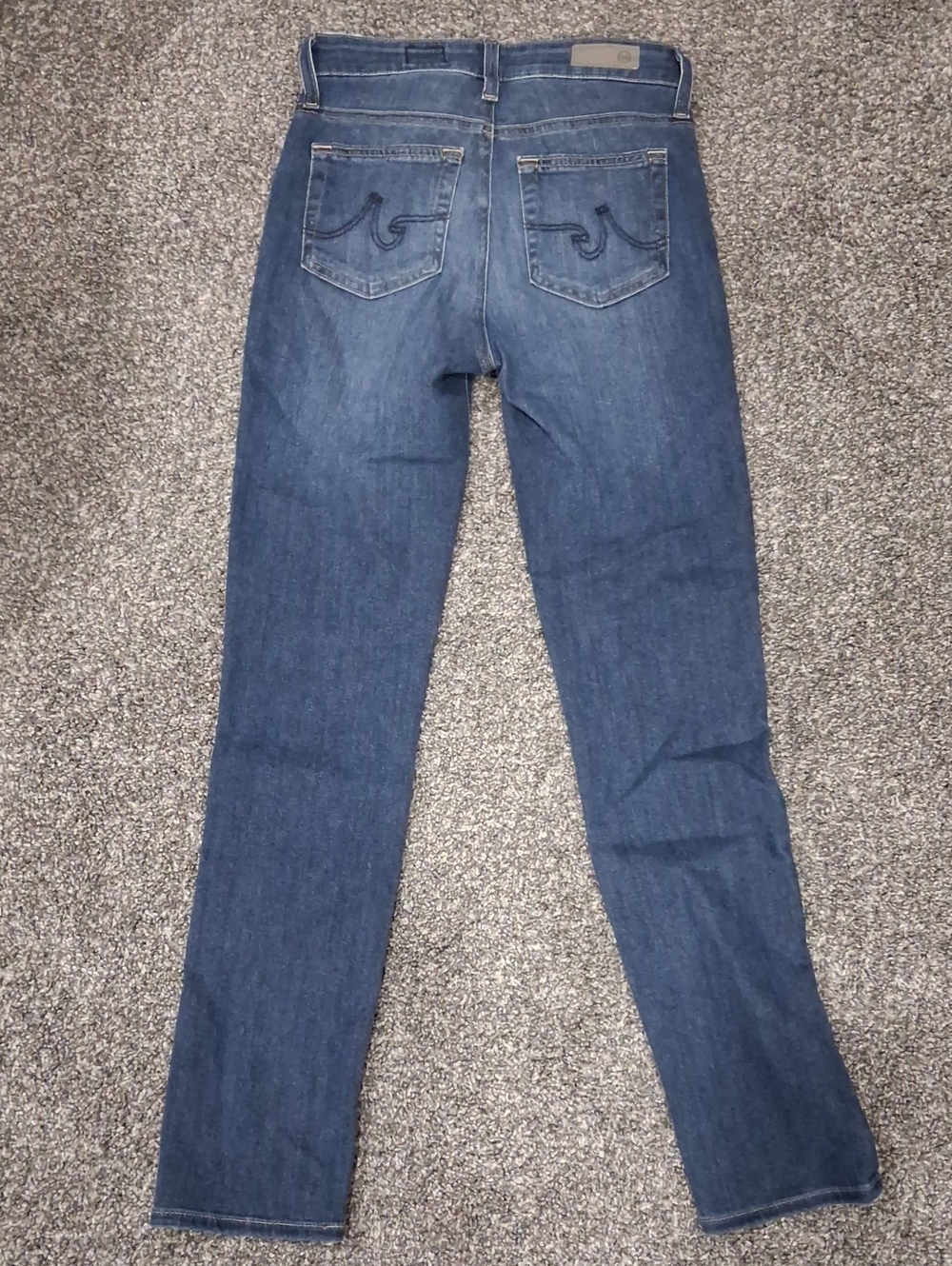 AG Adriano Goldschmied Mari Mid-Rise Slim Straight Jeans – Size 24 (NWOT) - Picture 3 of 3
